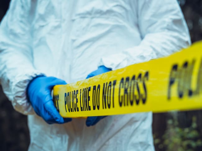 Imagen de referencia de escena del crimen. Foto: Getty Images