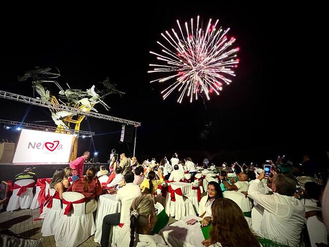 Con el baile del Sanjuanero Huilense y las palabras de bienvenida del alcalde de Neiva, Gorky Muñoz Calderón, se dio apertura a una serie de actividades enmarcadas bajo el lema de este año: ‘Péguese la rodadita’.