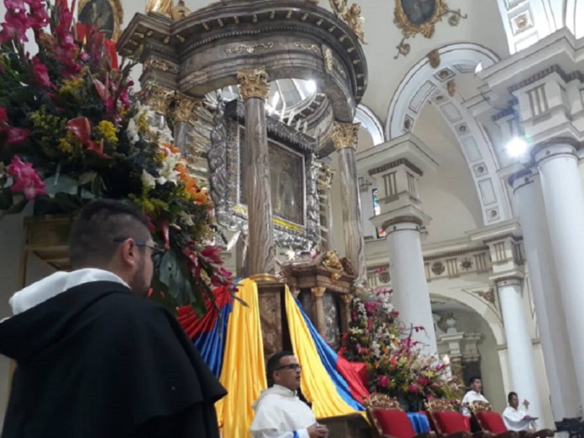 Se estima la visita de 8 mil peregrinos a la basílica de Chiquinquirá