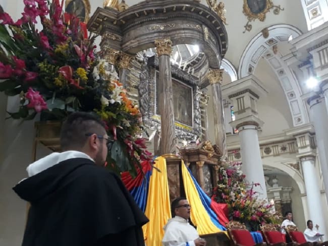 Se estima la visita de 8 mil peregrinos a la basílica de Chiquinquirá
