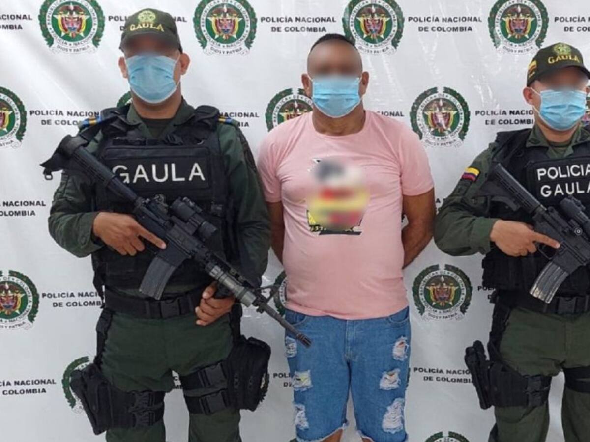 Policía capturó a 'El Javie' presunto extorsionista en Cartagena