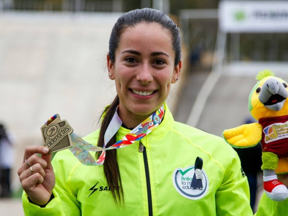 Mariana Pajón promueve la candidatura de Antioquia para los Juegos Nacionales