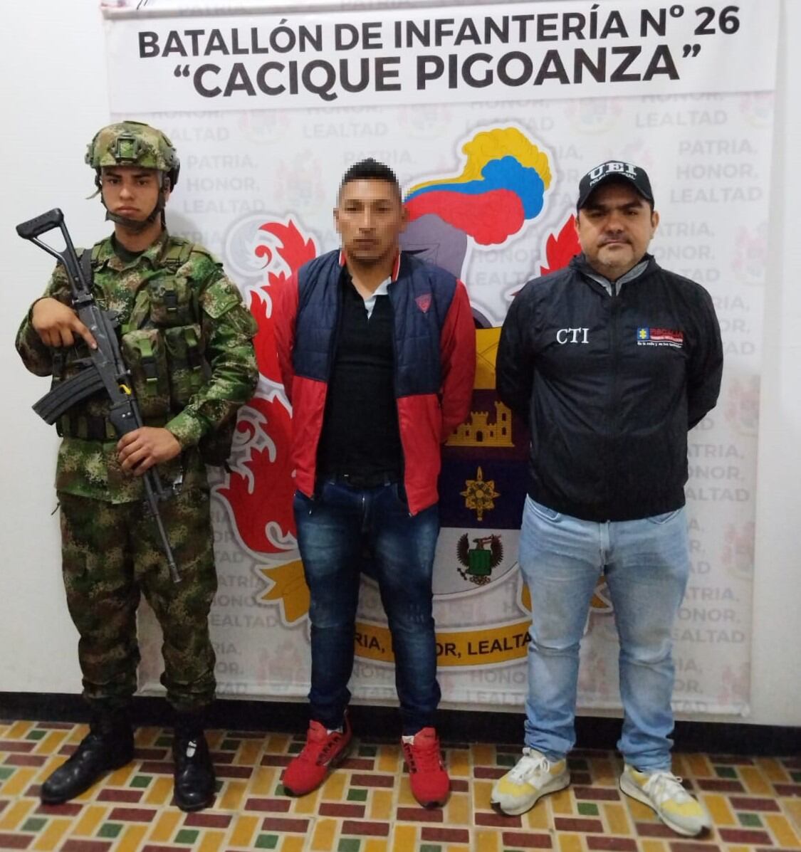El sujeto al parecer se dedicaba al cobro de extorsiones a comerciantes en el Huila y Cauca.