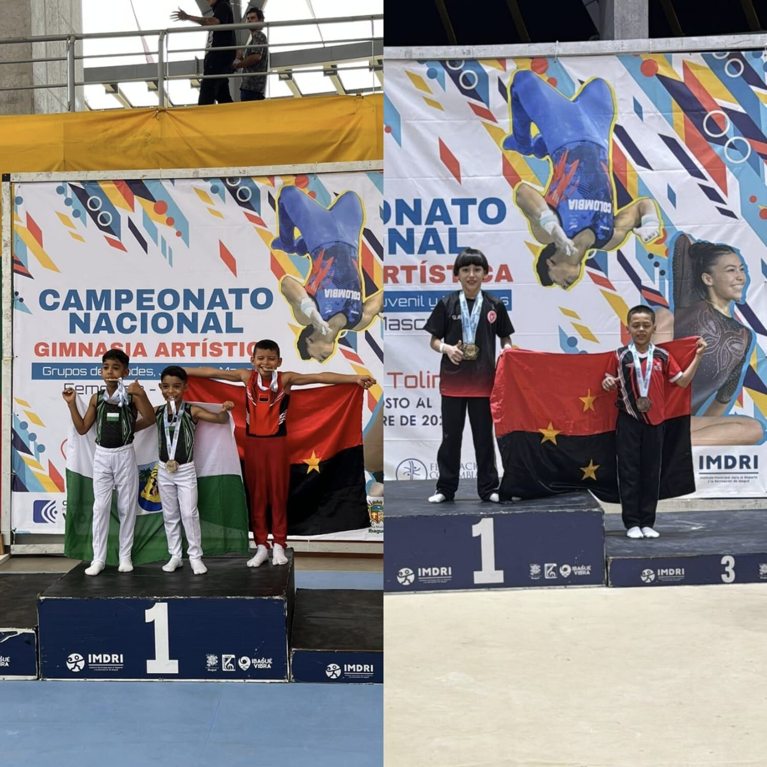 Primeras medallas para Norte de Santander en el Campeonato Nacional de Gimnasia / Foto: Cortesía