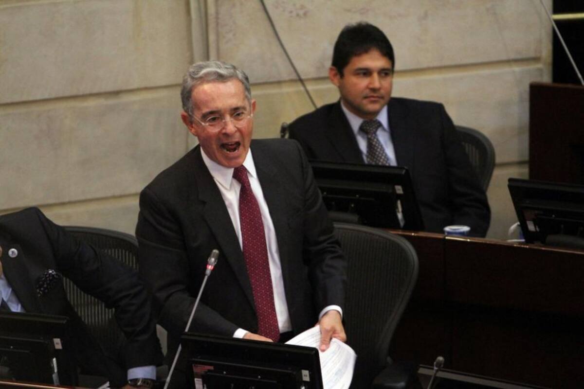 El senador del Polo Democrático Iván Cepeda fue el citante del debate en el Congreso donde pretende demostrar los nexos de Álvaro Uribe con ilegales.
