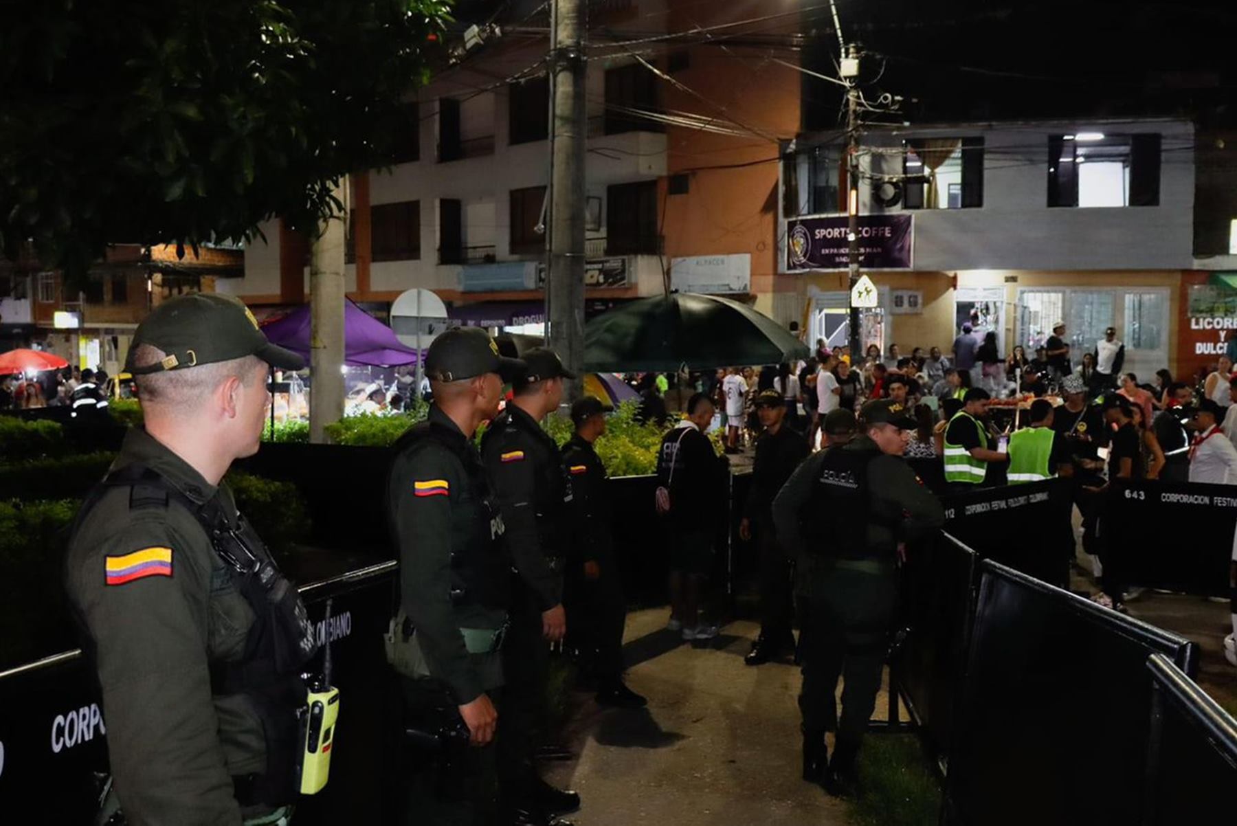 Seguridad en las fiestas de Ibagué