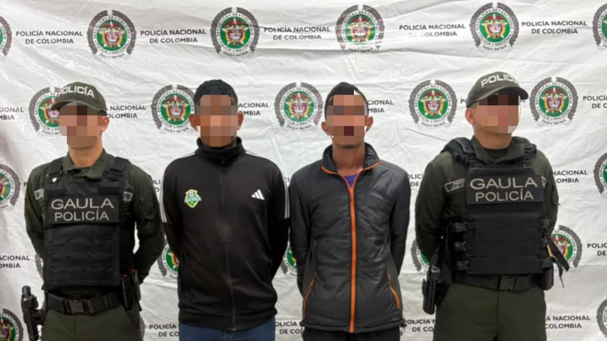 Capturados dos integrantes de las ACSN que extorsionaban a mototaxistas en Santa Marta