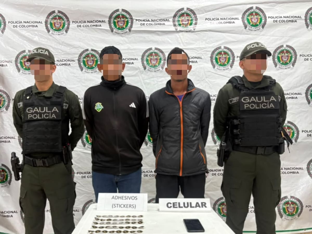 Capturados dos integrantes de las ACSN que extorsionaban a mototaxistas en Santa Marta