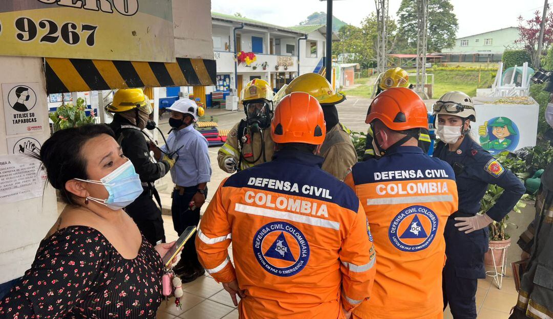 Emergencia en Colegio de Combia