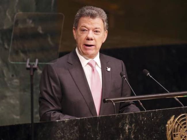 Santos habló frente a la ONU
