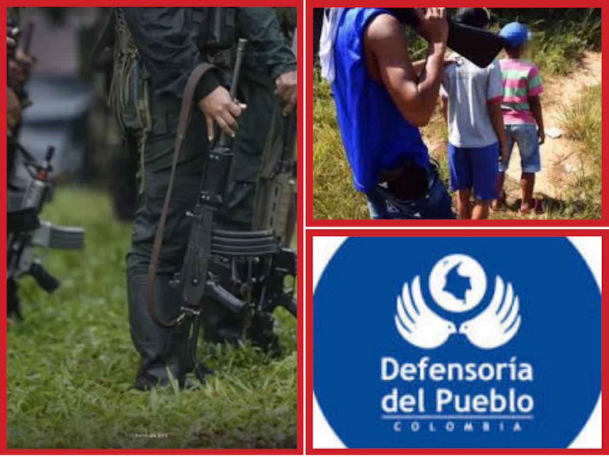 En riesgo extremo: 159 menores de edad han sido reclutados en el primer semestre de 2024