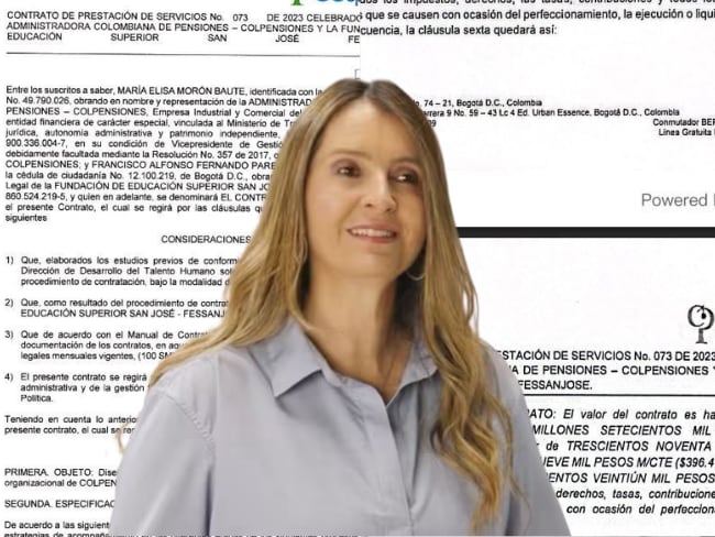 La candidata presidencial realizó una nueva denuncia a Colpensiones. 