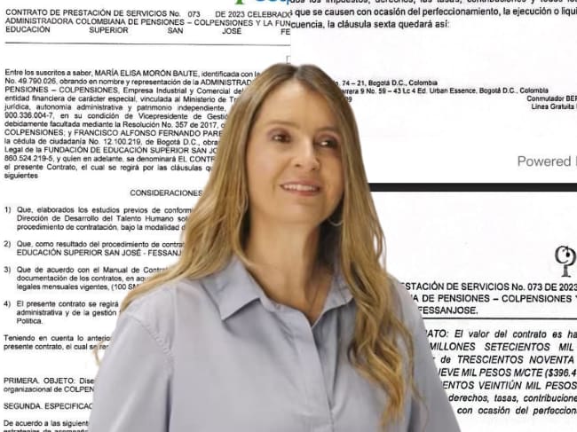 La candidata presidencial realizó una nueva denuncia a Colpensiones.