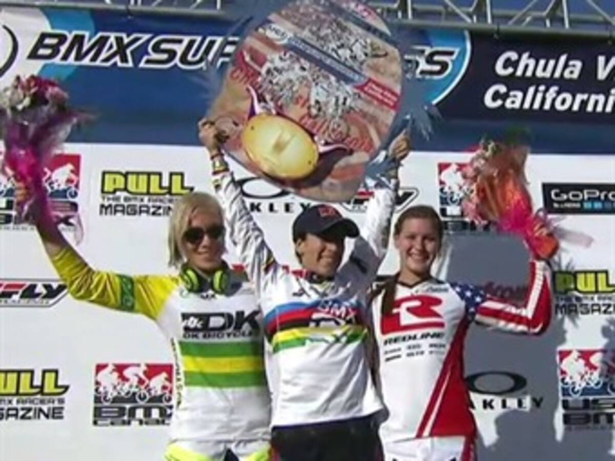 Mariana Pajón ganó la última parada de la Copa Mundo de BMX