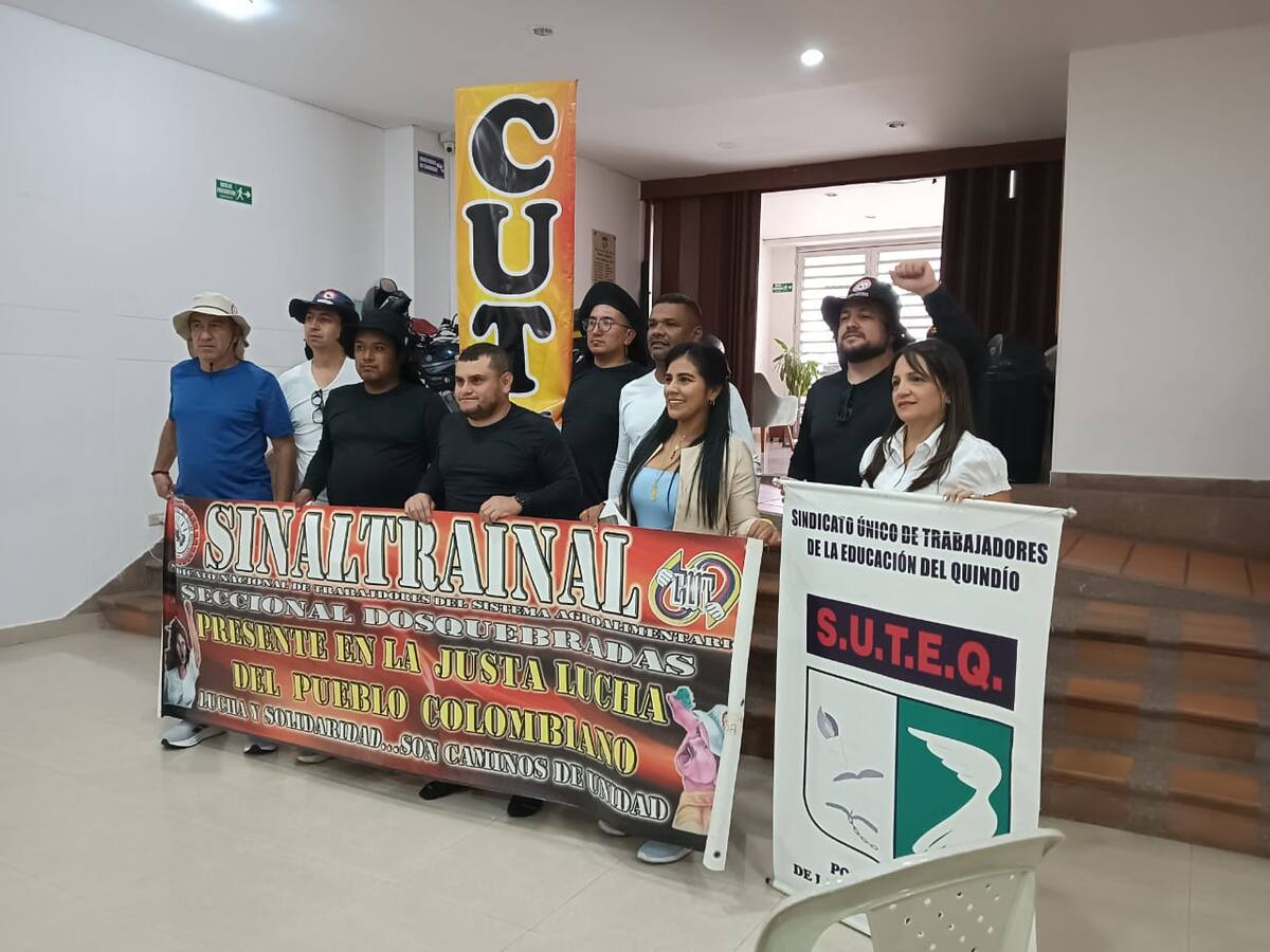 Trabajadores sindicalizados de Nestlé pasaron por el Quindío, denuncian masacre laboral