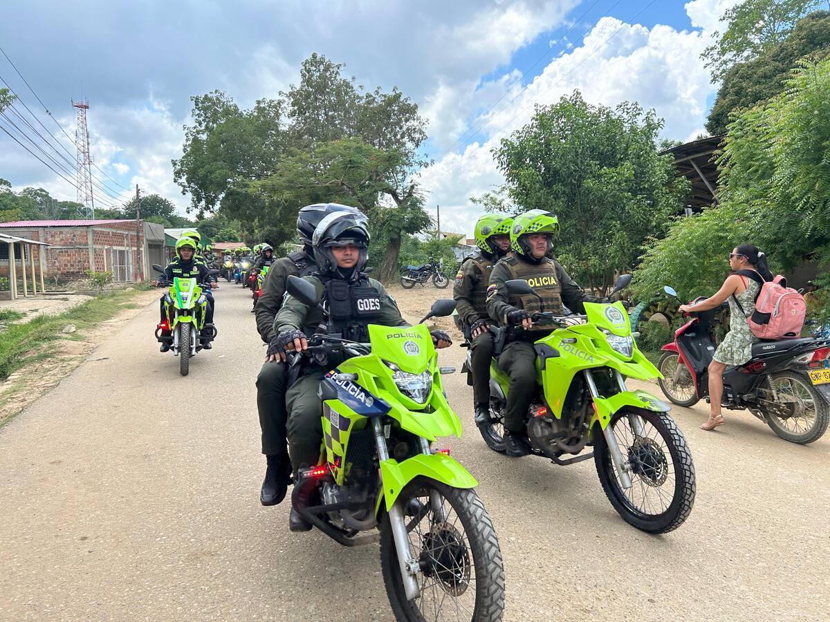 Caravanas de seguridad llegarán a El Carmen de Bolívar hasta el 10 de agosto