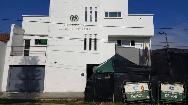 Estación de Policía de Teorama.