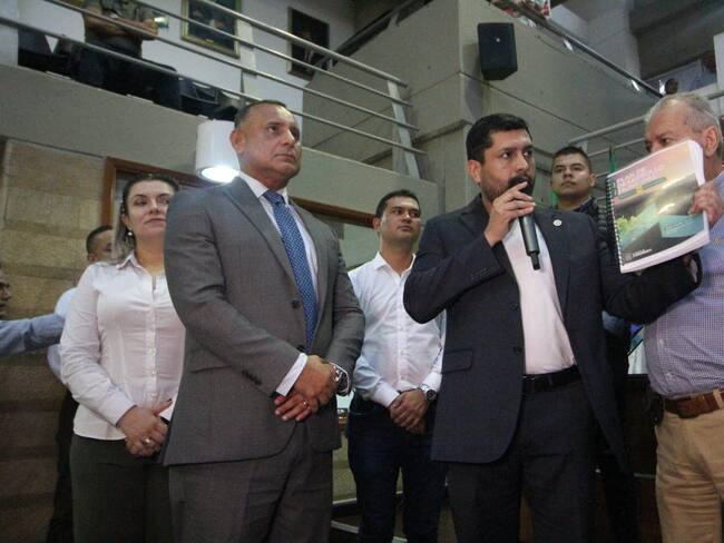 James Padilla García, alcalde de Armenia