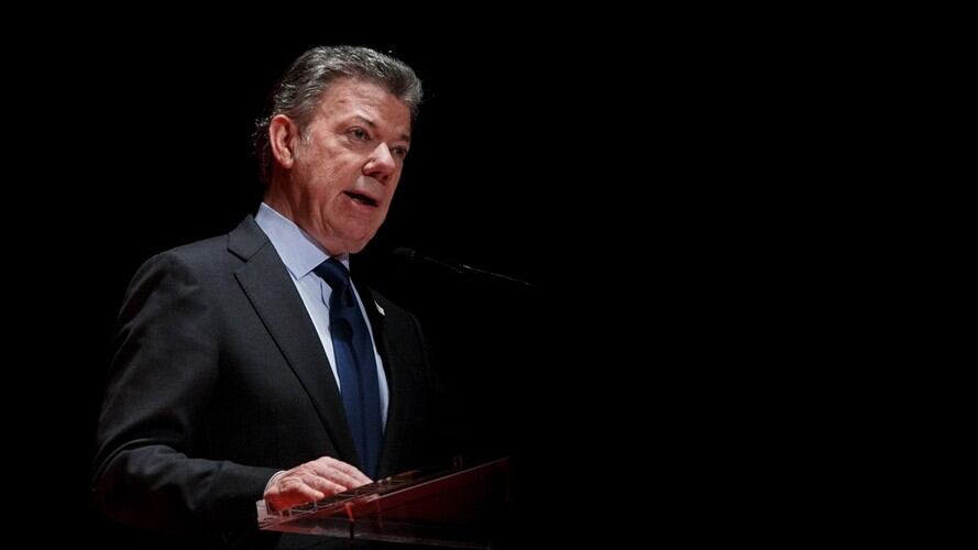 Juan Manuel Santos calificó de “maquiavélica” la estrategia del “No” en el plebiscito. Foto: Getty Images