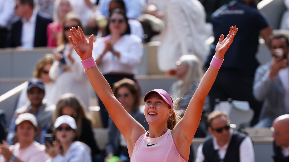 Mirra Andreeva conquista Roland Garros y confirma su lugar entre las grandes promesas del tenis