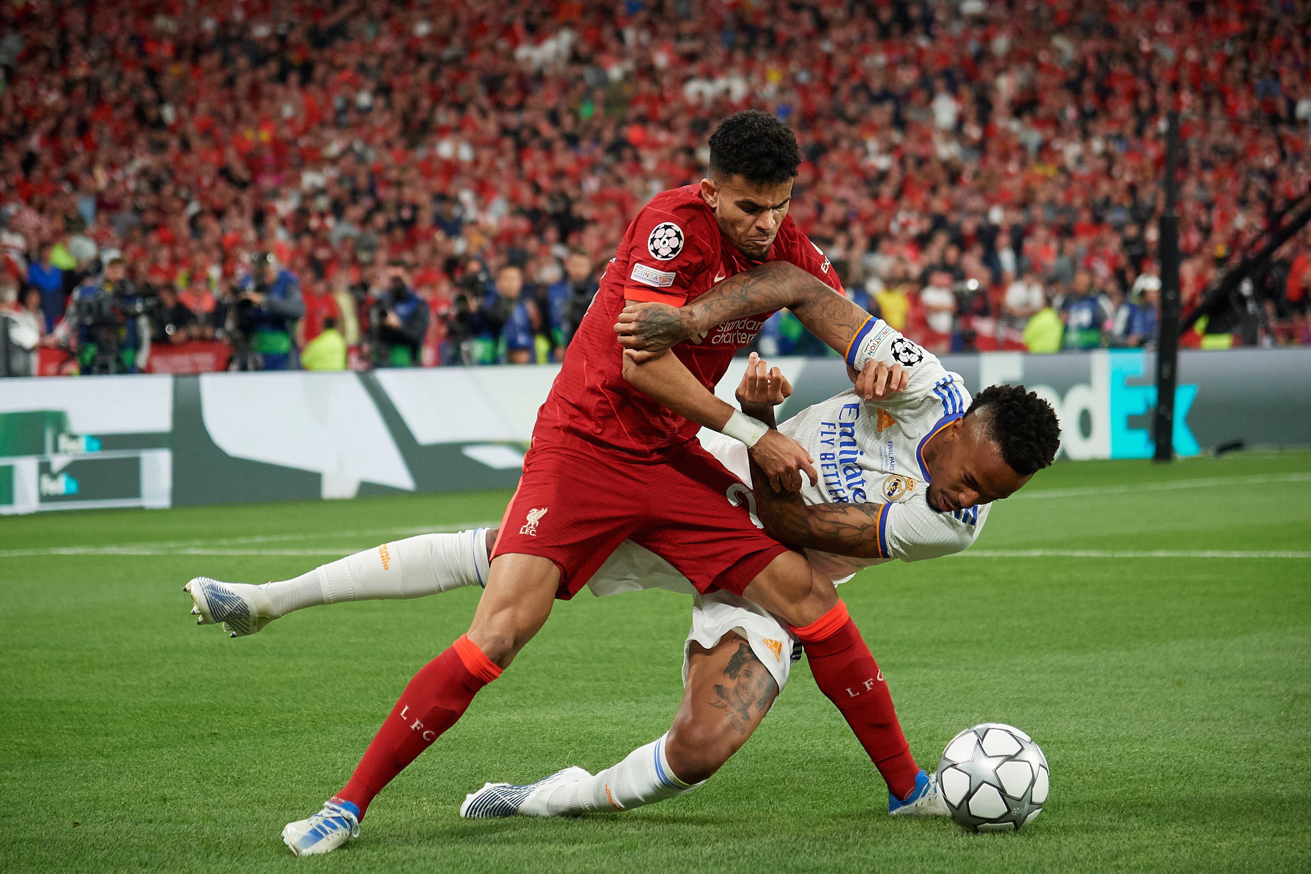 Liverpool vs Real Madrid . (Photo by Jose Breton/Pics Action/NurPhoto via Getty Images)