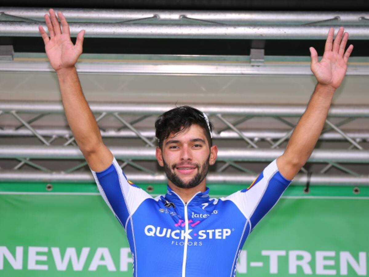 Fernando Gaviria se llevó la cuarta etapa del Tour de Gran Bretaña