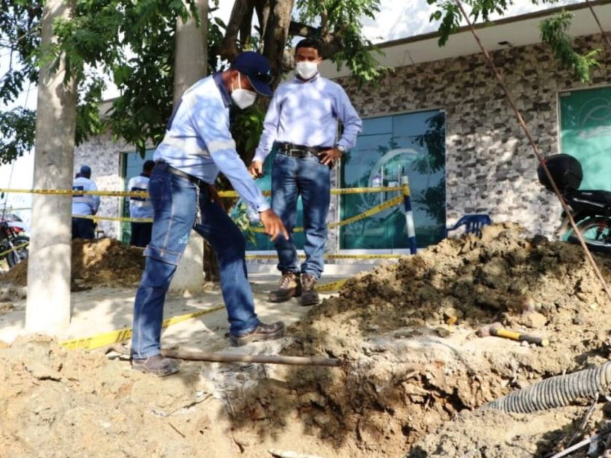 Fraude de más de $39 millones en conexión ilegal de agua en Pasacaballos