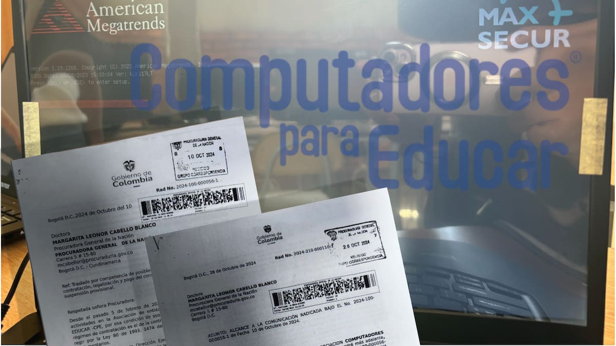 Los laboratorios extraviados en Computadores para Educar: Secretario general en el foco de las autoridades