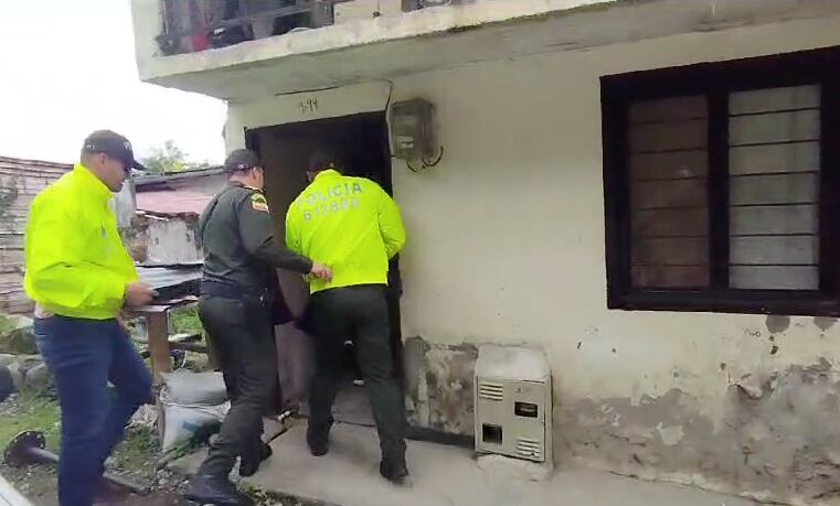 Foto Policía Caldas