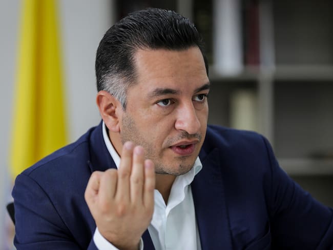 Andrés Idárraga, secretario de Transparencia. Foto: (Colprensa - Mariano Vimos)