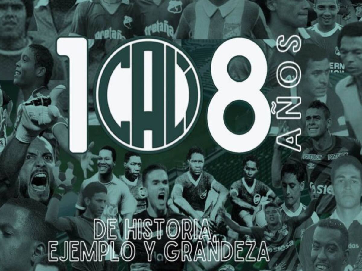 Abel, Borré y el 'Pibe', algunos jugadores que felicitan al Cali en su día