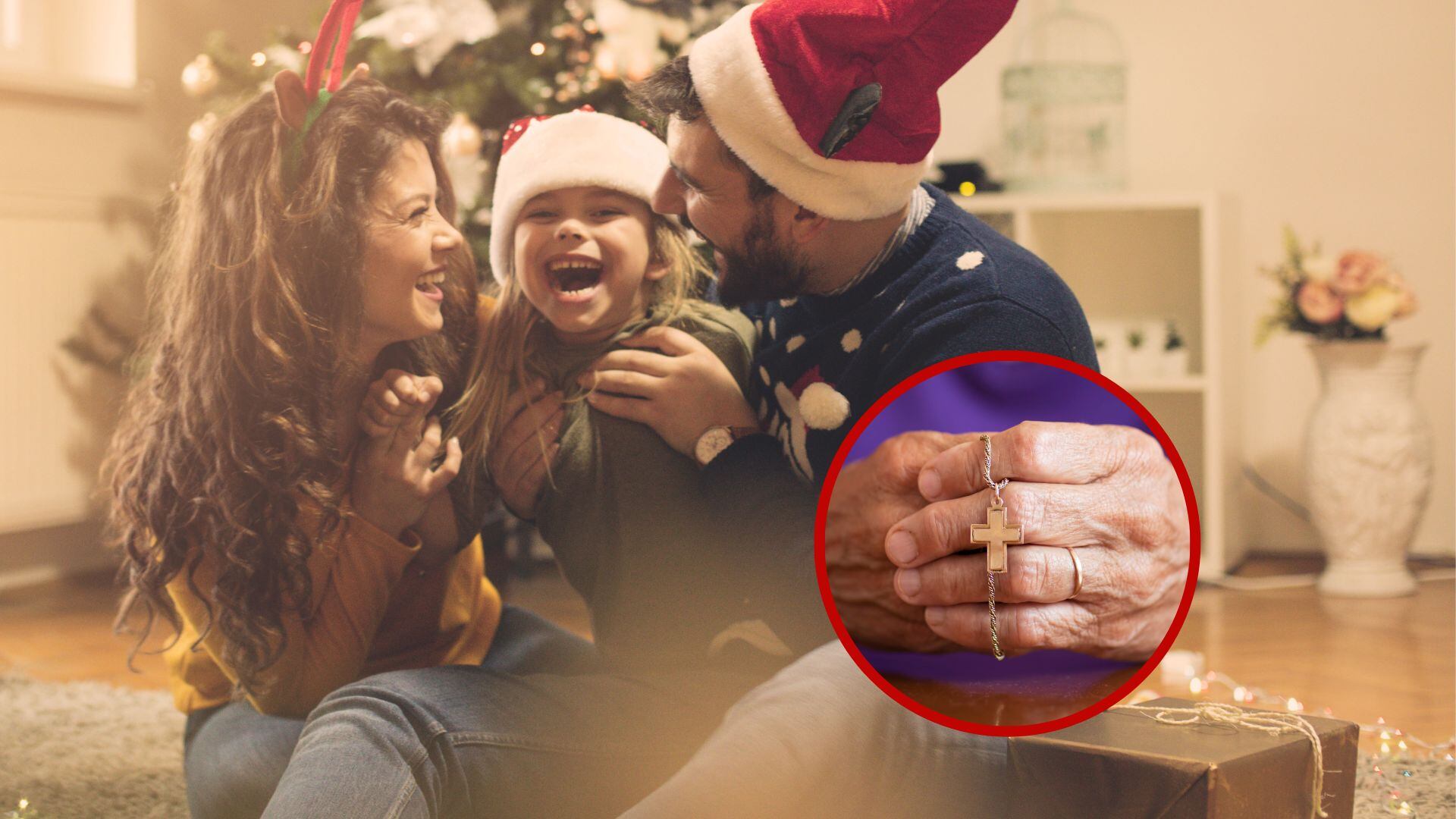 Oración de navidad. Fotos: Getty Images.