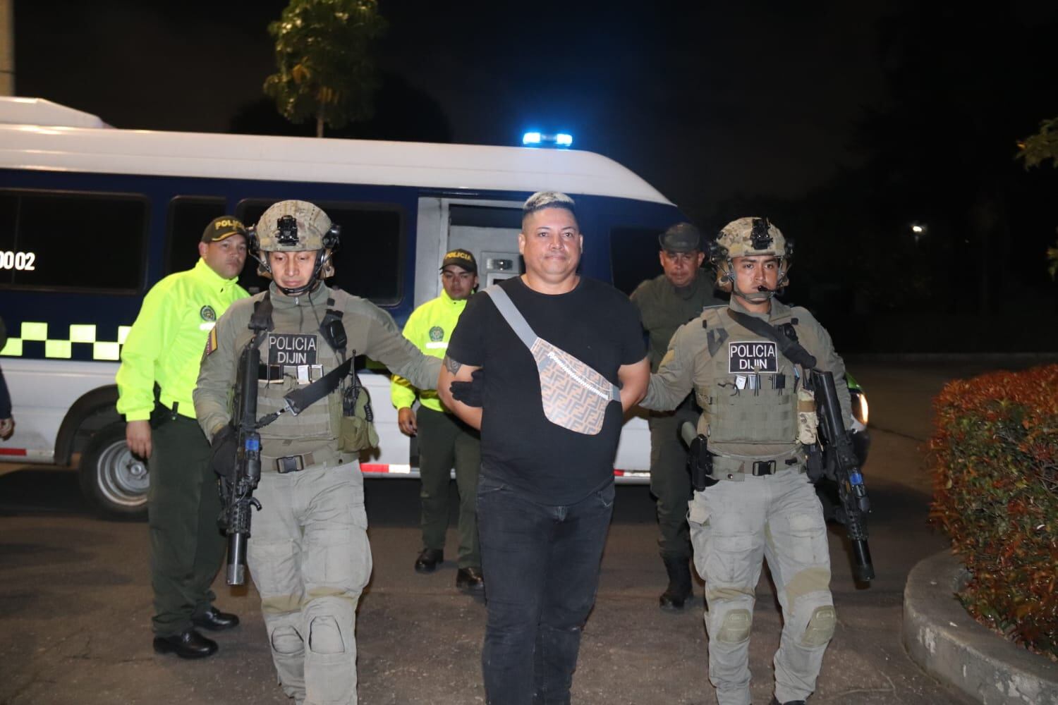 Alias 'Bayron'. Cortesía: DIJIN de la Policía Nacional.