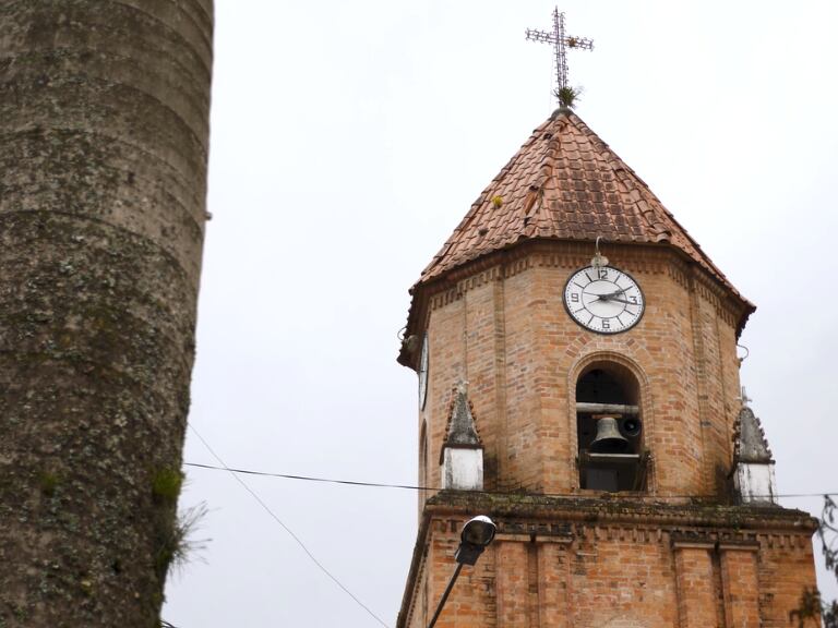 Iglesia en San Agustín, provincia del Huila en Colombia (Getty Images)