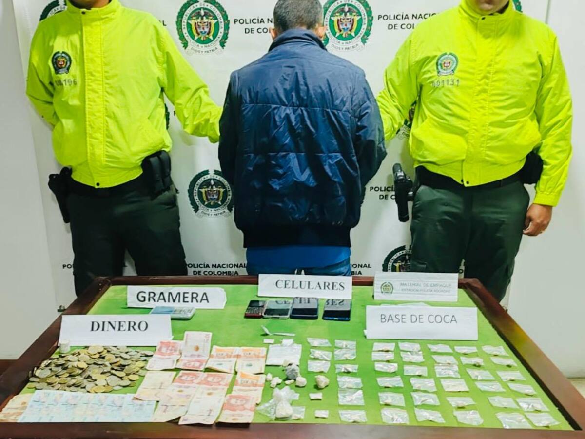 Fiscalía de Aguadas, logró que enviaran a la cárcel a presunto comercializador de drogas