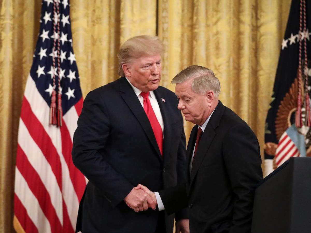 Senador Lindsey Graham, aliado de Trump, pide que el acuerdo con Irán pase por el Congreso
