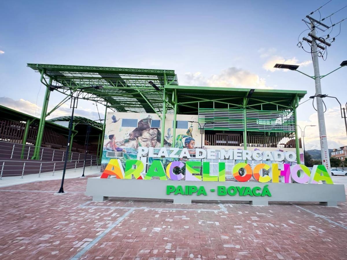 Paipa sigue sin las llaves de su nueva plaza de mercado: la Gobernación no ha hecho entrega oficial