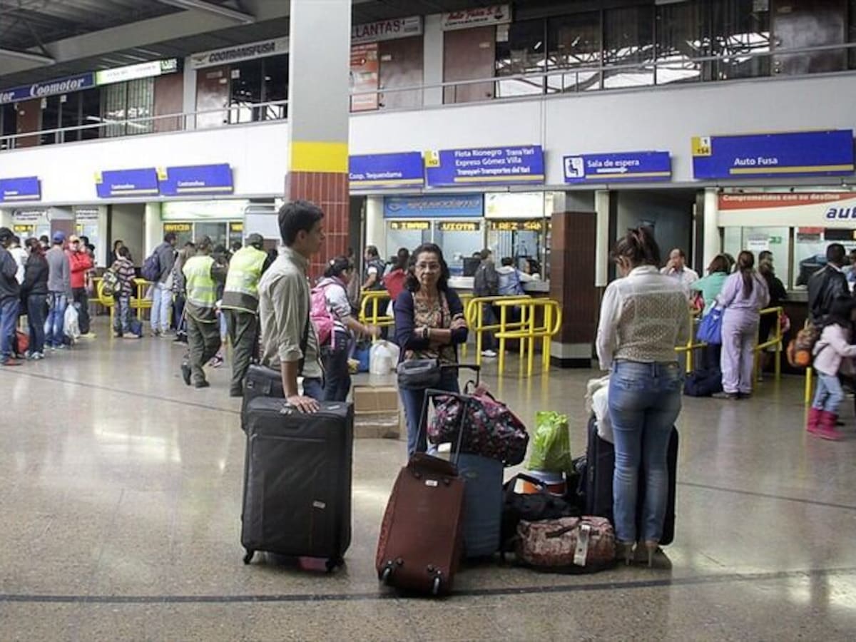 Empresas de transporte en Bogotá han suspendido la venta de tiquetes por el paro nacional