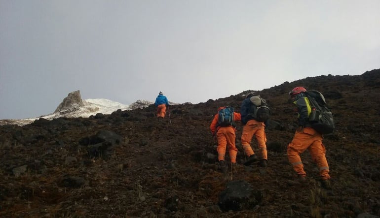 Ascenso al nevado del Tolima
