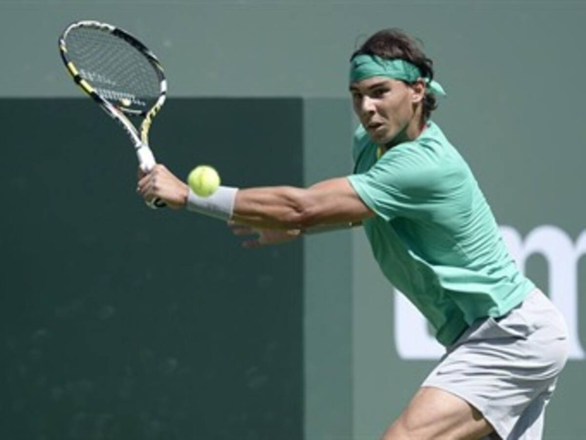 Nadal avanzó a la final de Indian Wells tras vencer a Berdych