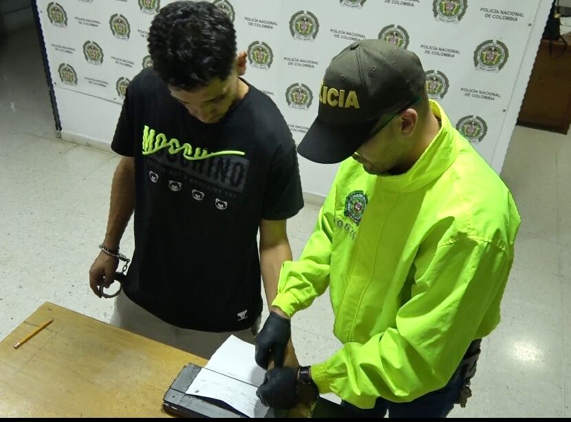 Alias Julito, cabecilla grupo ilegal 20 de julio- foto policía Antioquia