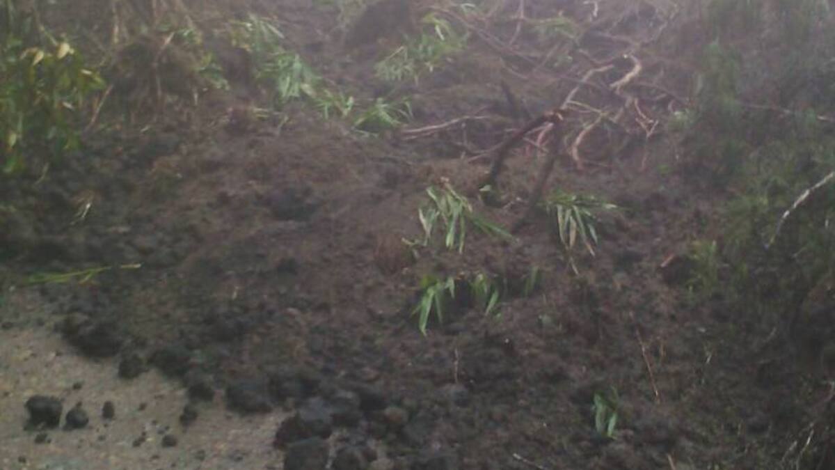 Caldas sigue en alerta por la ocurrencia de derrumbes
