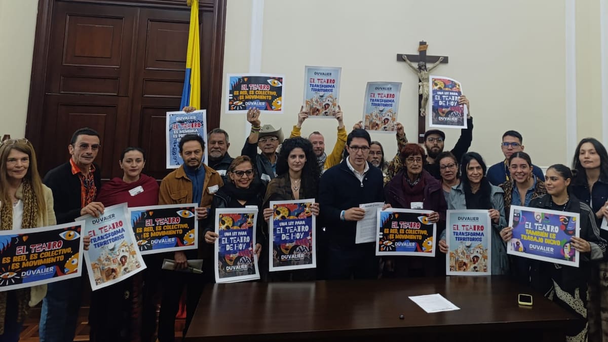 Radican proyecto de Ley para mejorar las condiciones del teatro en Colombia