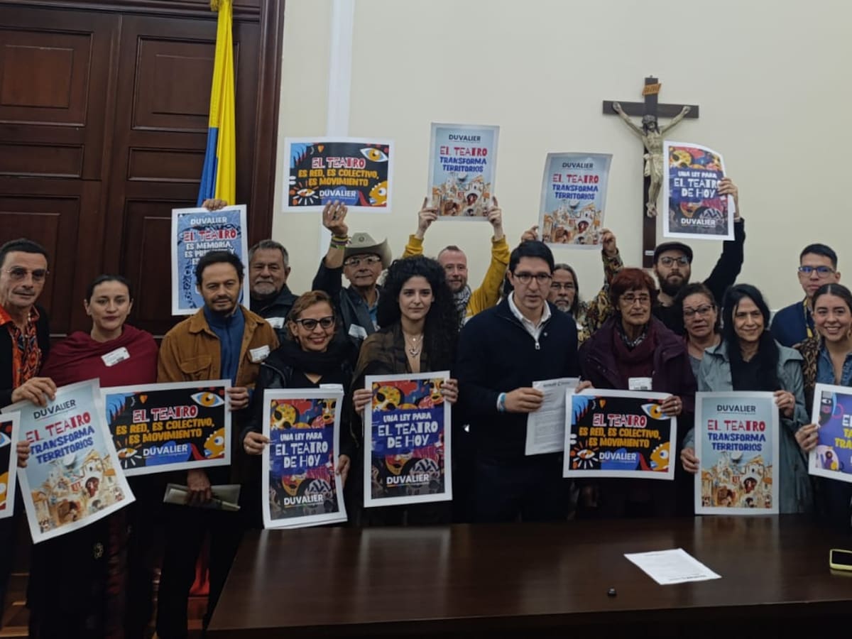 Radican proyecto de Ley para mejorar las condiciones del teatro en Colombia