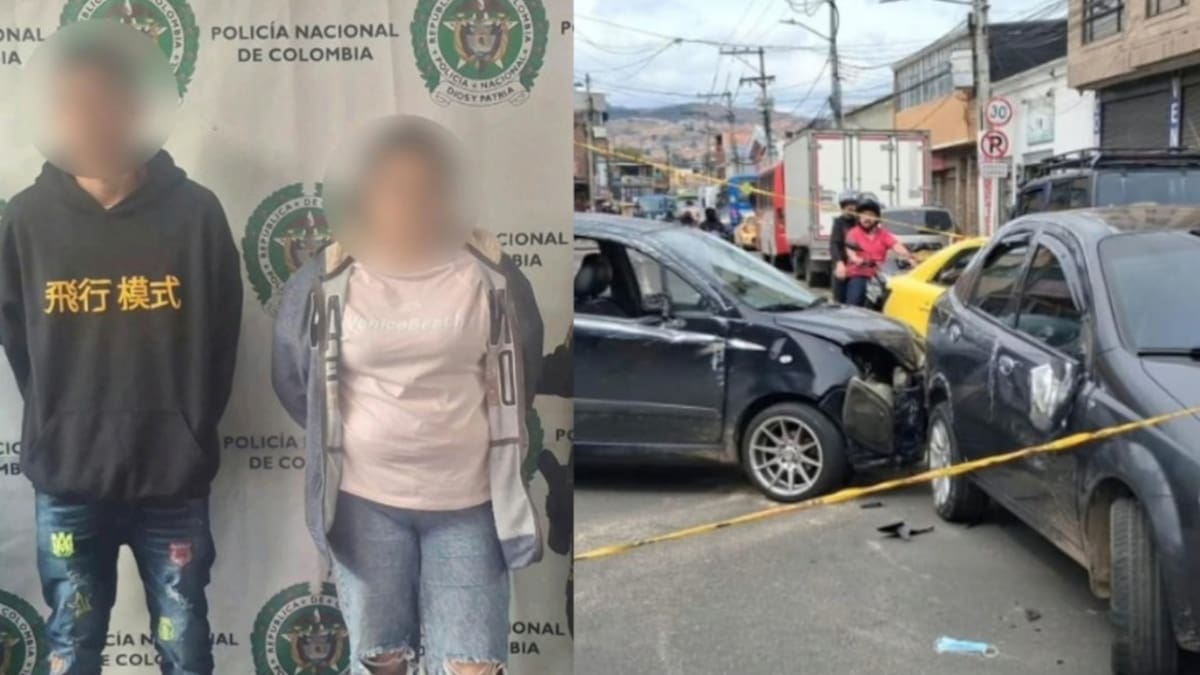 Así capturaron a dos hermanos delincuentes dedicados al robo de carros en Bogotá