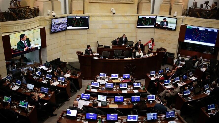 Debate del acto legislativo para la paz - Imagen de referencia. Foto: Colprensa