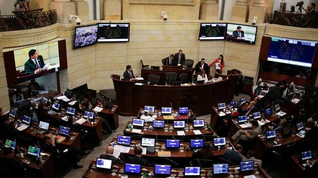 Debate del acto legislativo para la paz - Imagen de referencia. Foto: Colprensa