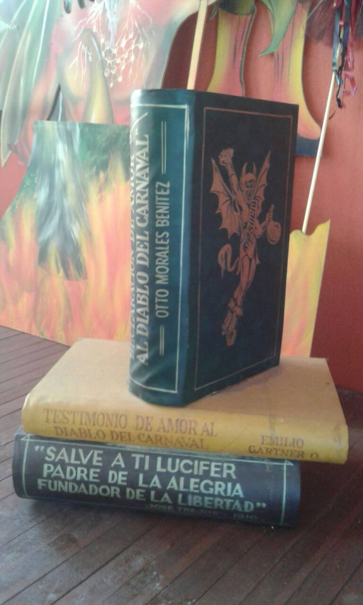 Estos libros demuestran la importancia de la palabra en el Carnaval de Riosucio. 