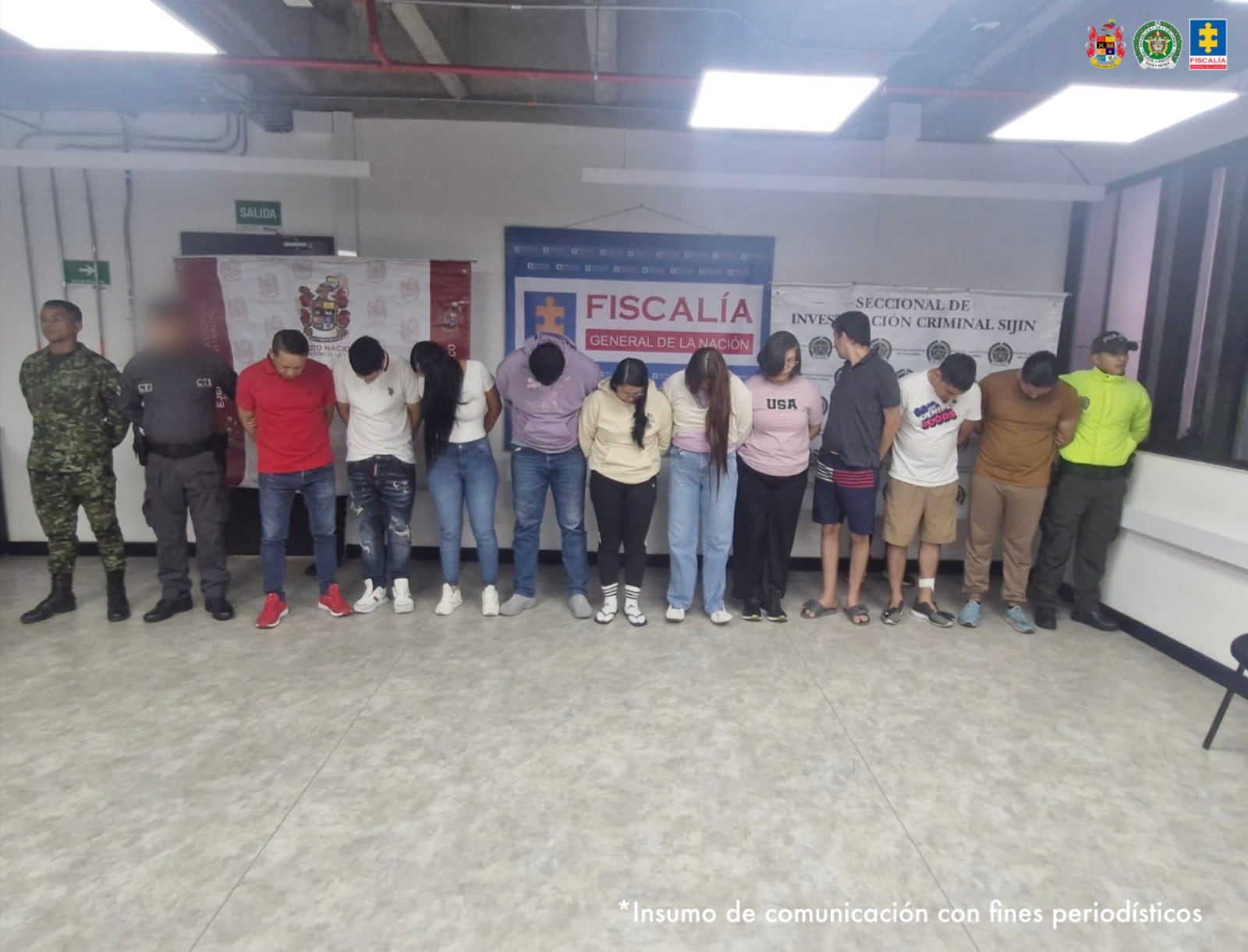 Desde Cúcuta operaba red señalada de adulterar medicamentos para cáncer y diabetes. / Foto: Fiscalía.