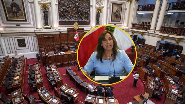 Congreso de Perú aprueba juicio político de destitución de presidenta Boluarte. Foto: EFE/ AFP.